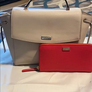 Kate spade bag and wallet